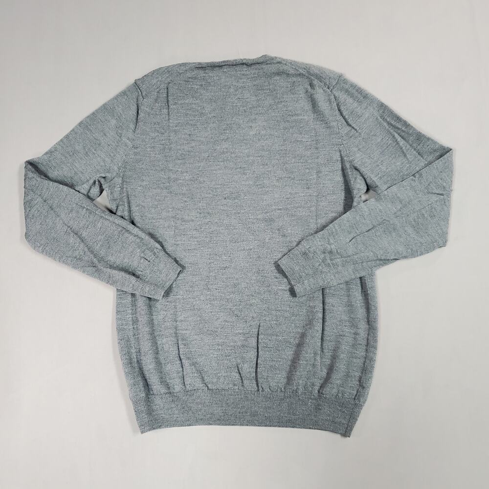 GAP 100% Extra Fine Merino Wool V-Neck Sweater Mens Size M - Picture 9 of 9